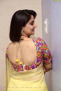 Manjusha Yellow Saree