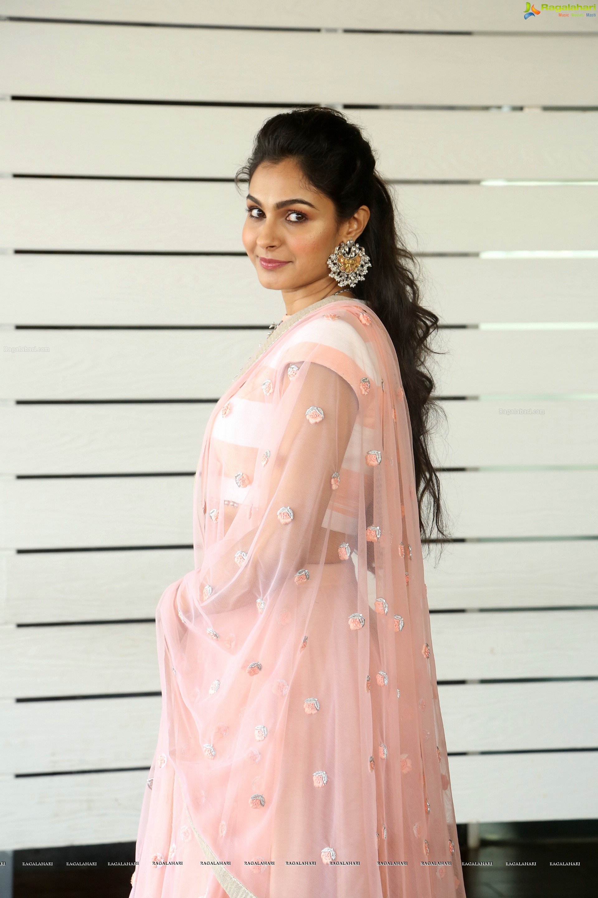Andrea Jeremiah at detective Press Meet (High Definition)