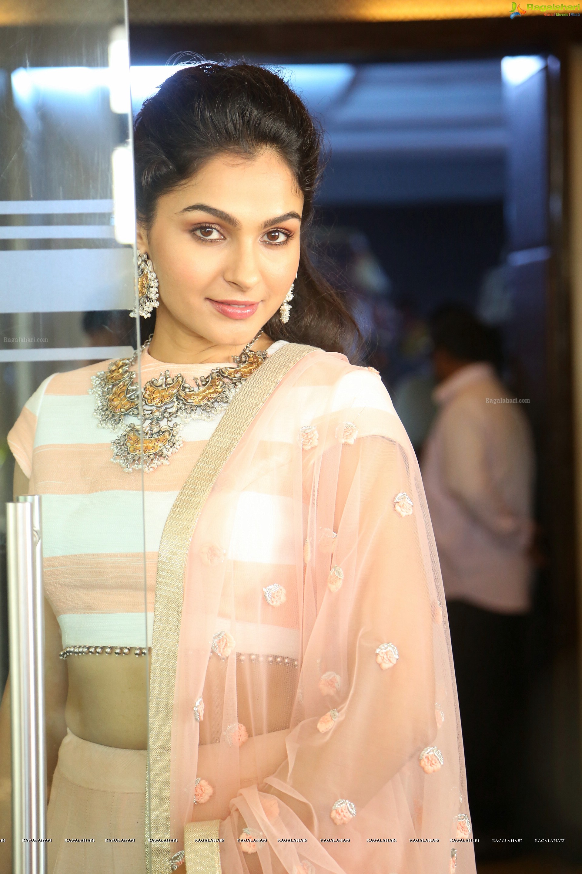 Andrea Jeremiah at detective Press Meet (High Definition)