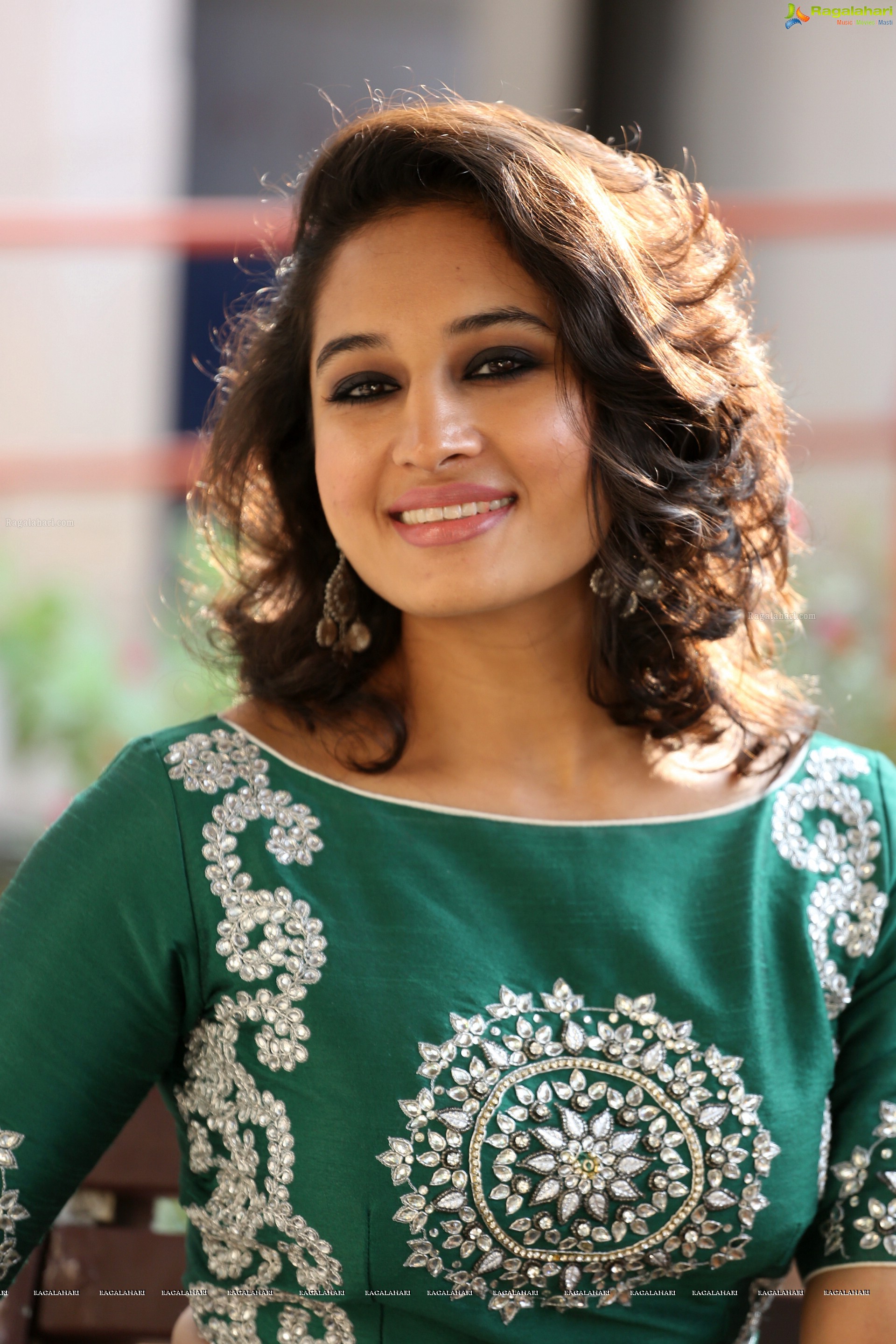 Pooja Ramachandran at Devi Sri Prasad Pre-Release Event (High Definition)