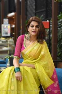 Shraddha Das in Saree