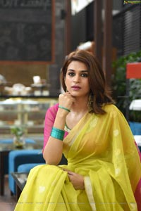 Shraddha Das in Saree