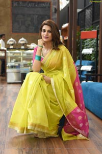 Shraddha Das in Saree