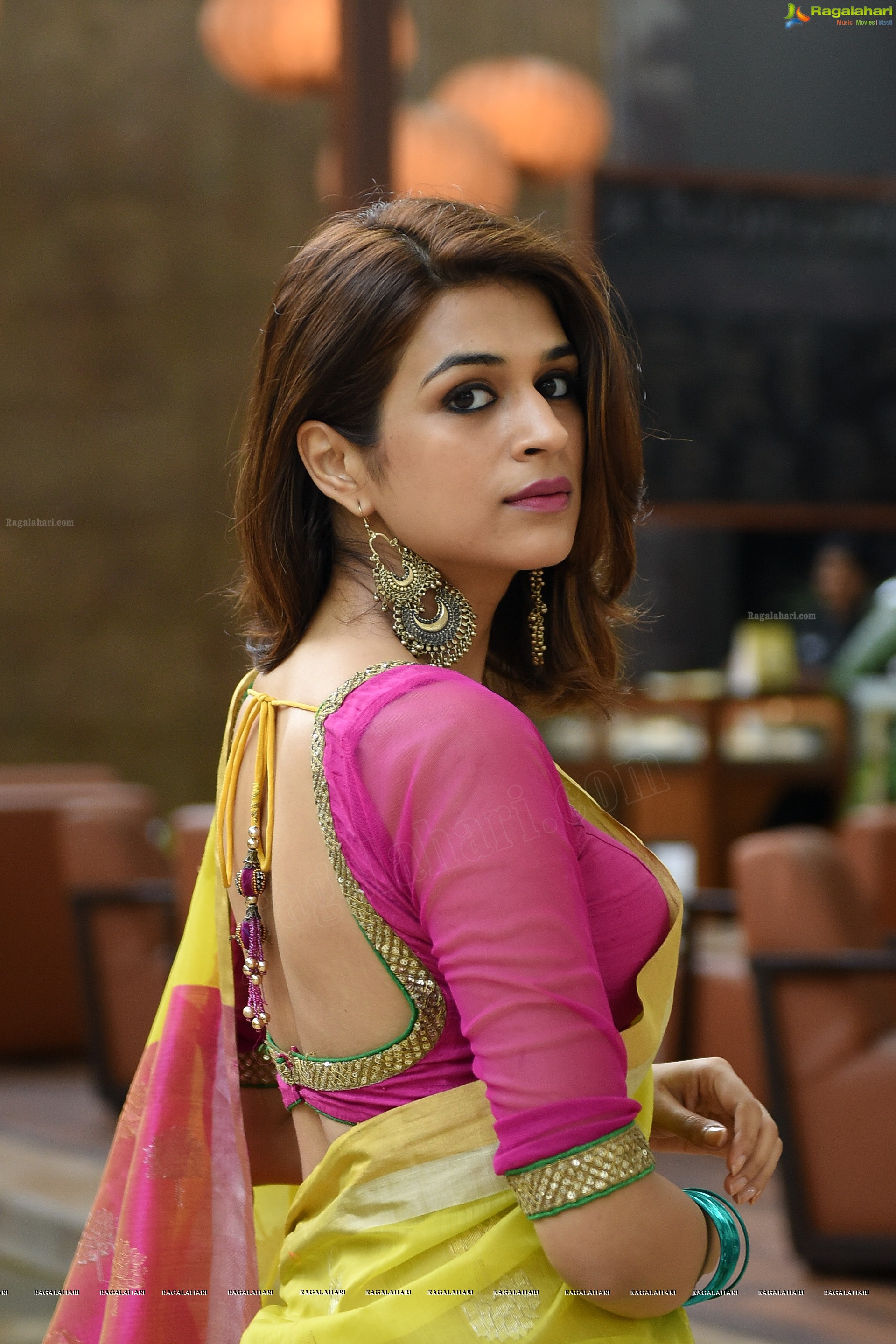 Shraddha Das at PSV Garuda Vega 126.18M Promotions (High Definition)