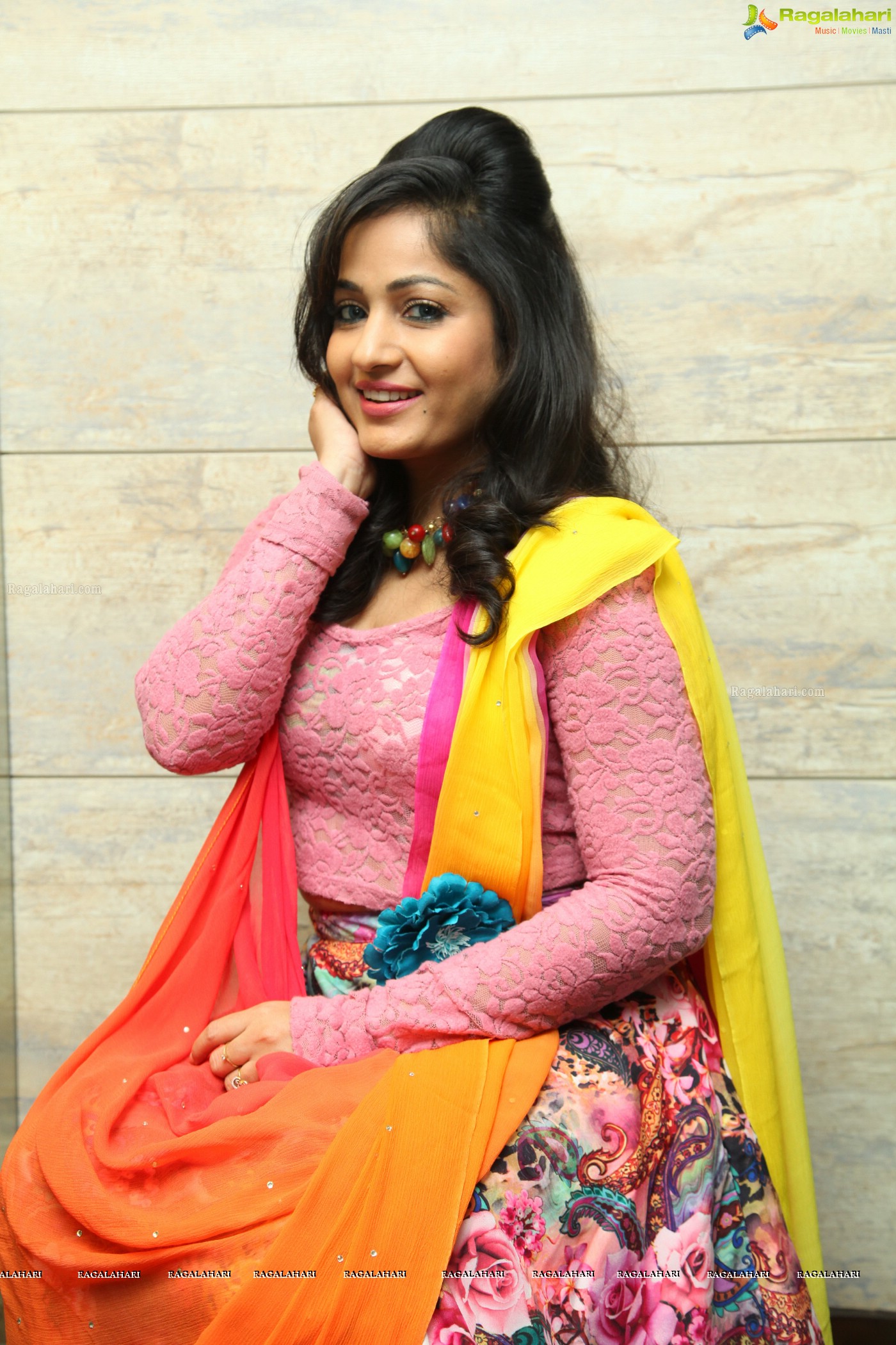 Madhavi Latha at The Reindeer - Multi-Cuisine Restaurant Launch (Posters)