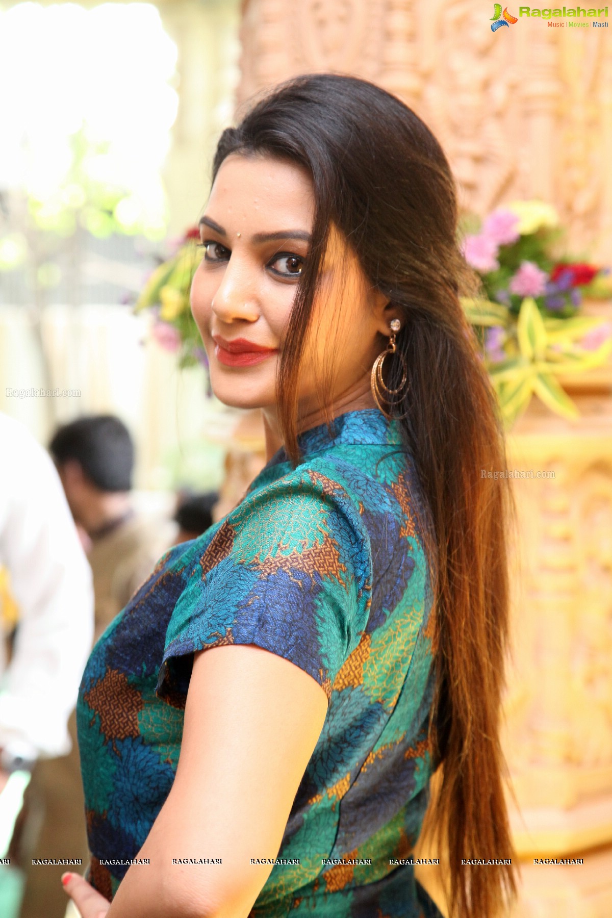 Diksha Panth at Trinethra Goud Wedding