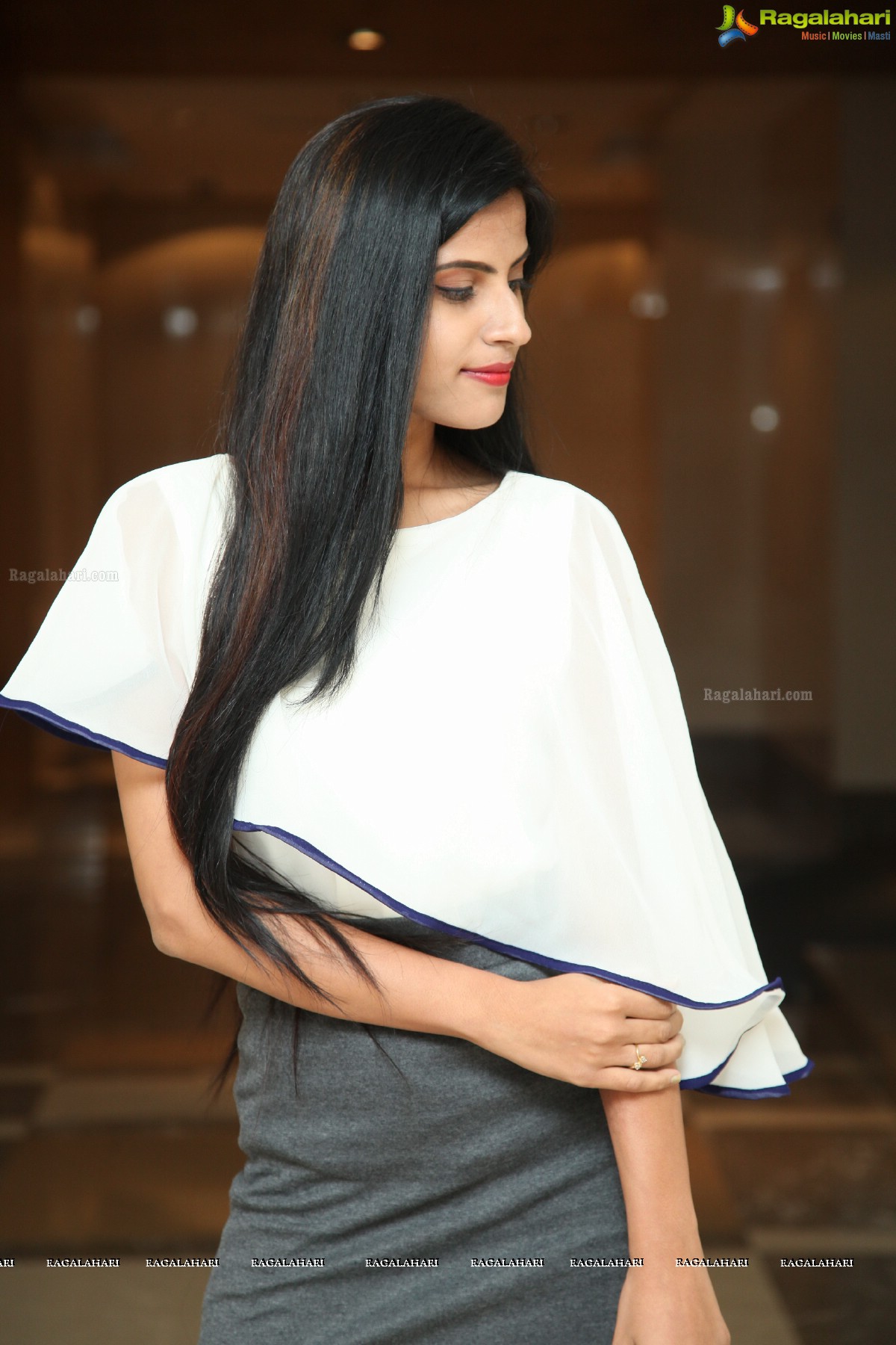 Krupa at Sutraa Luxury Fashion Exhibition Poster Launch