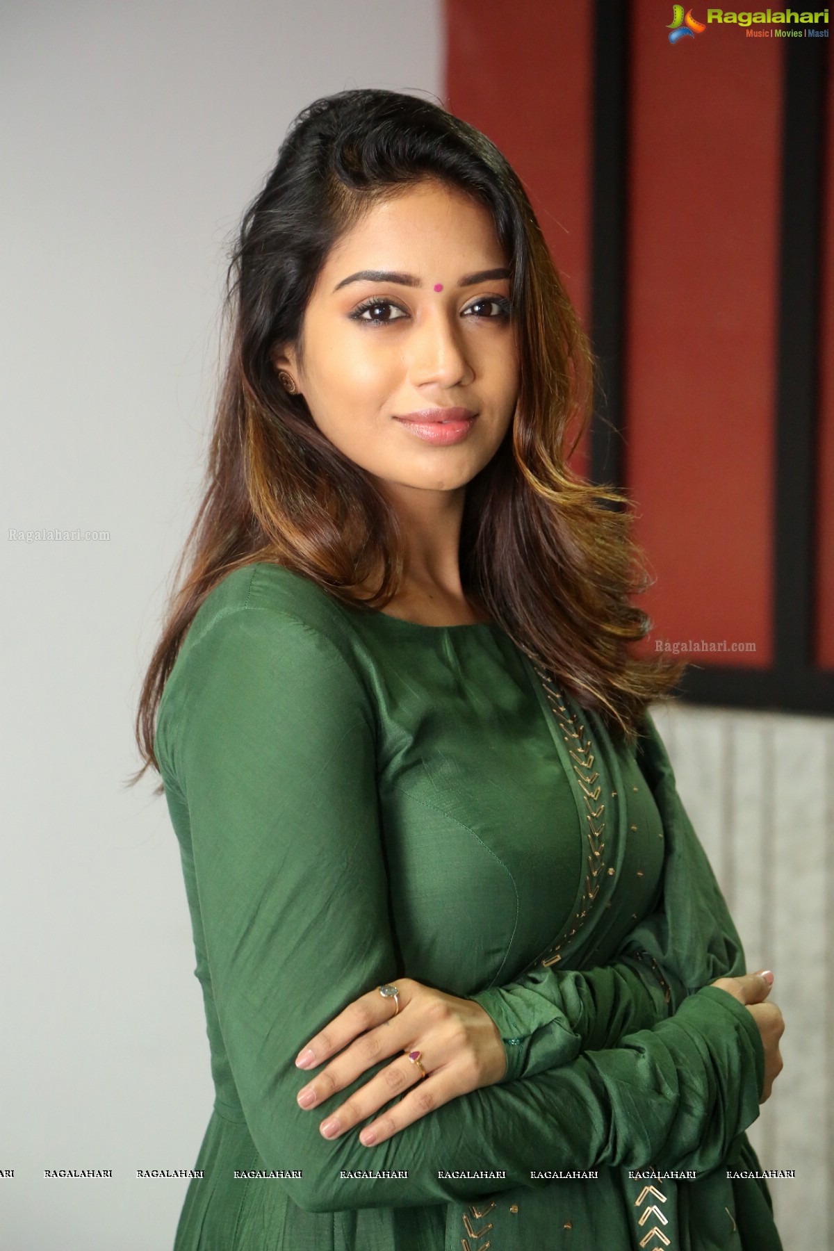 Nivetha Pethuraj at Mental Madhilo Press Meet