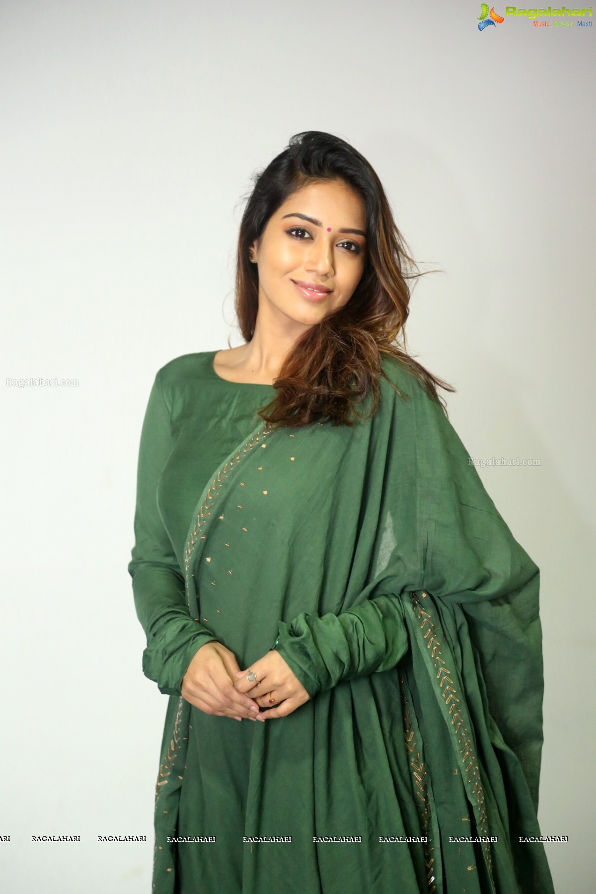 Nivetha Pethuraj at Mental Madhilo Press Meet