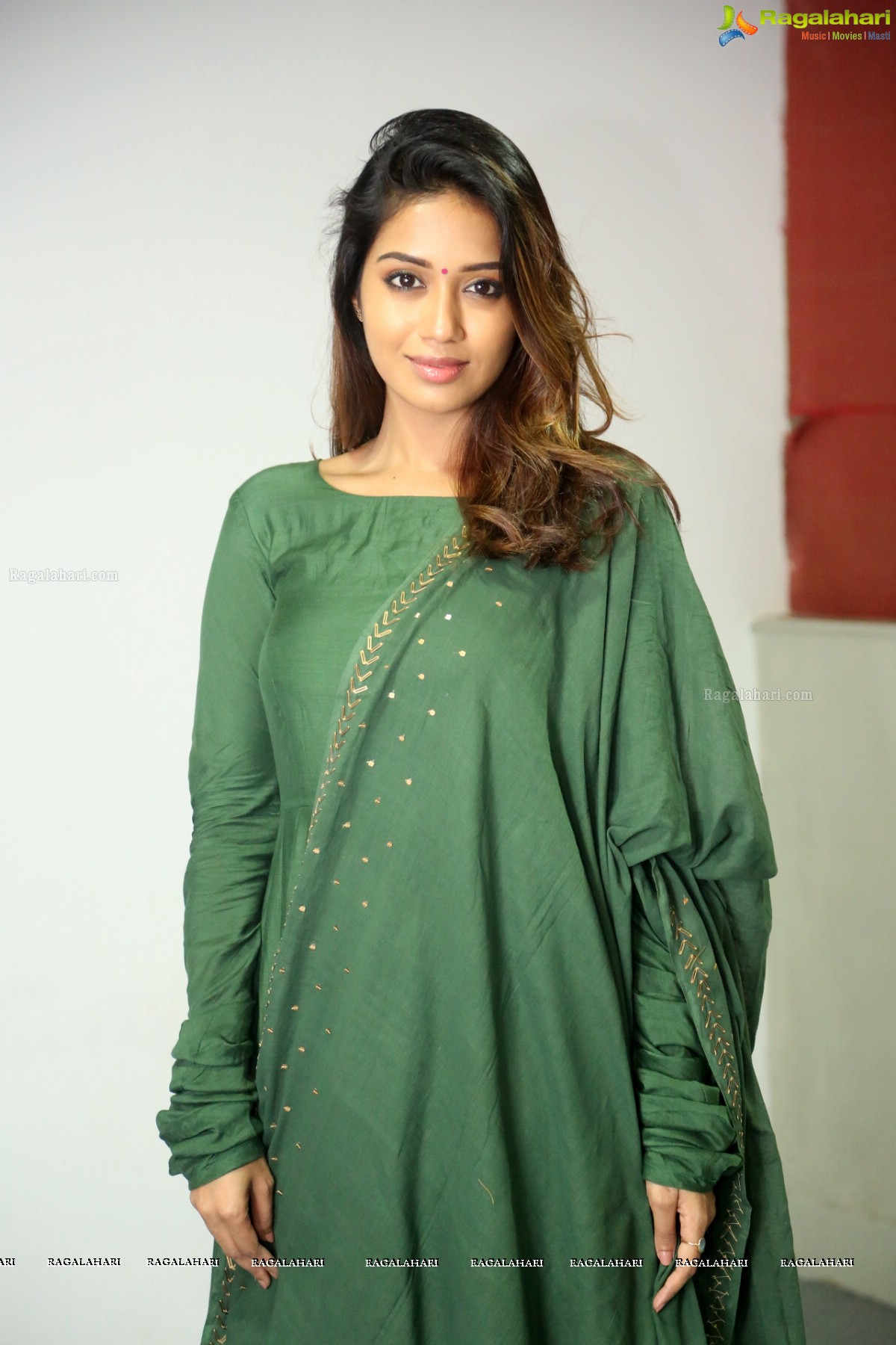 Nivetha Pethuraj at Mental Madhilo Press Meet