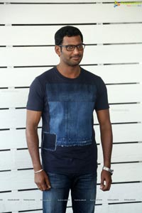 Vishal at Detective Press Meet