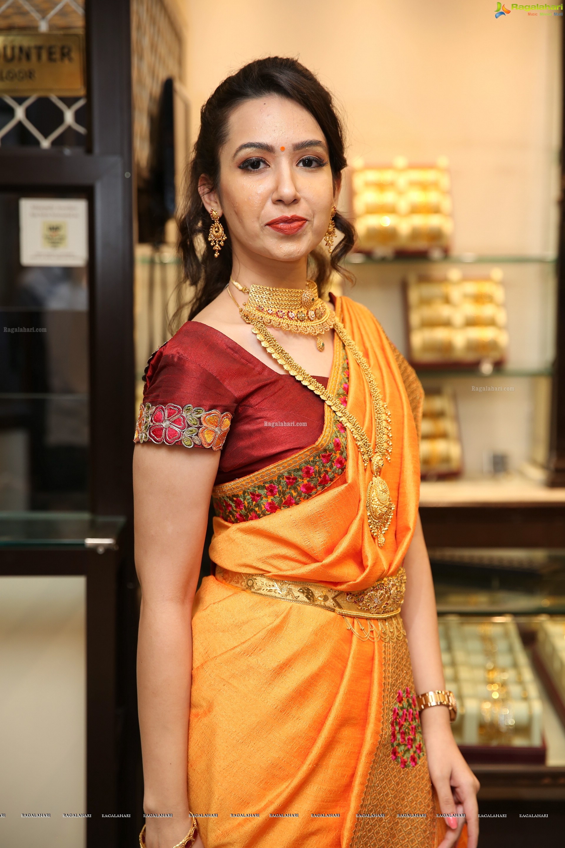 Ankitha Sethi @ Manepally Jewellers Dhantera's Festive Collection Launch - HD Gallery