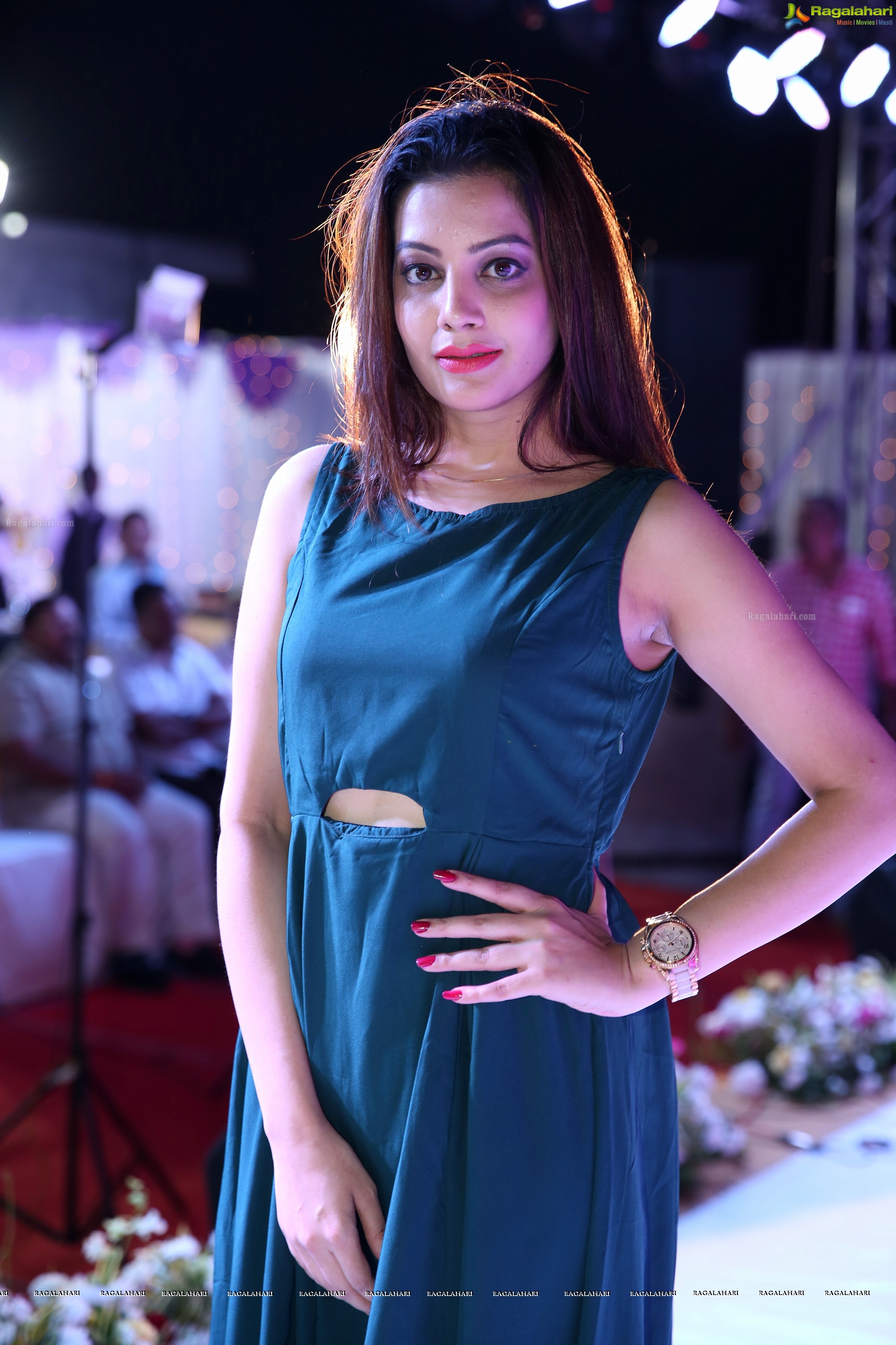 Diksha Panth @ Guru Raghavendra Group Corporate Office Inauguration - HD Gallery