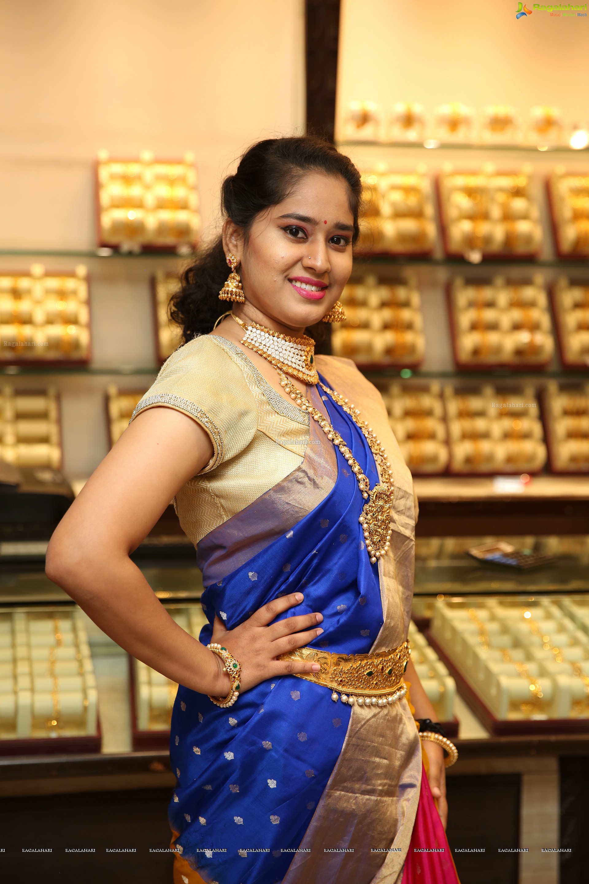 Indrani Chakicherla @ Manepally Jewellers Dhantera's Festive Collection Launch - HD Gallery