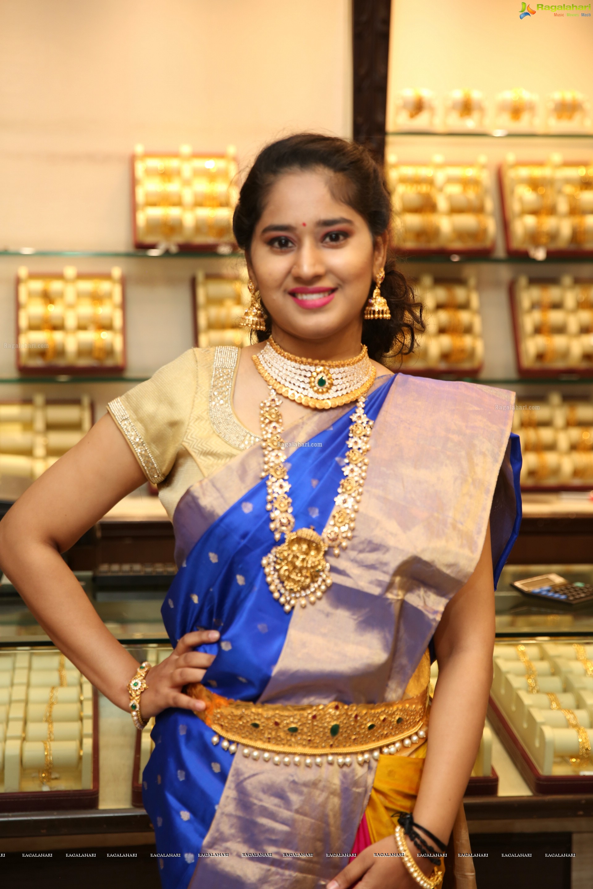 Indrani Chakicherla @ Manepally Jewellers Dhantera's Festive Collection Launch - HD Gallery