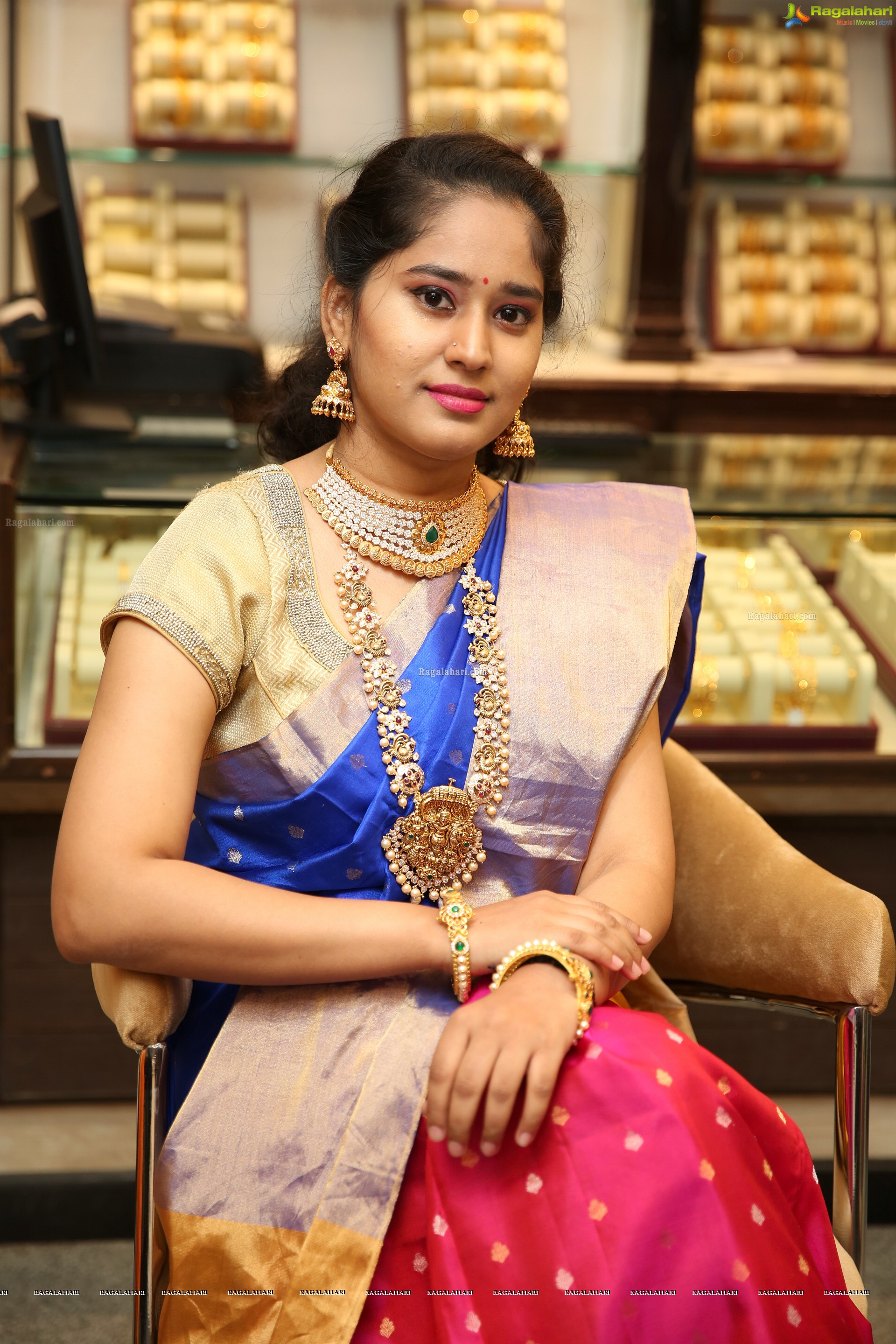 Indrani Chakicherla @ Manepally Jewellers Dhantera's Festive Collection Launch - HD Gallery