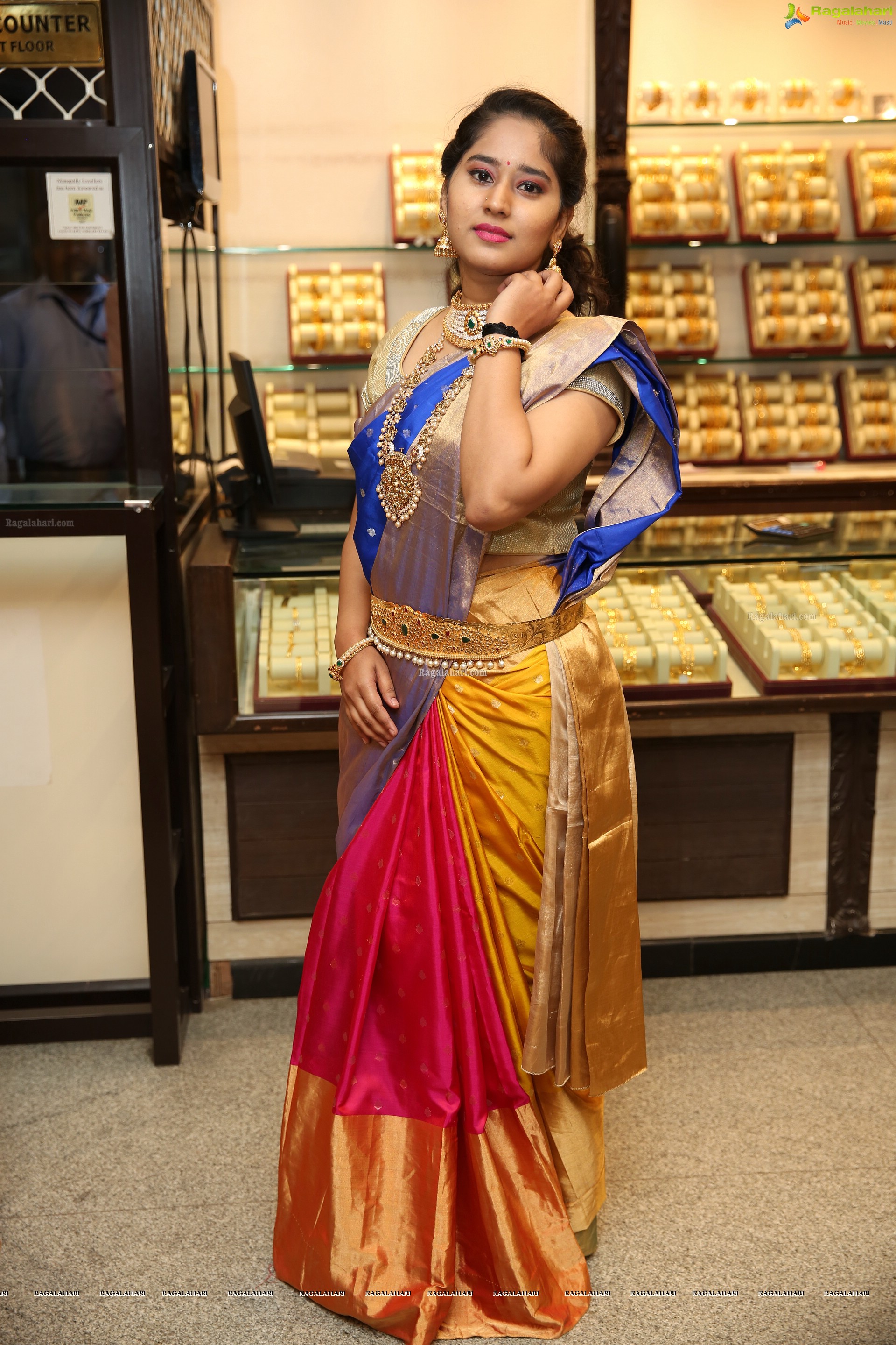 Indrani Chakicherla @ Manepally Jewellers Dhantera's Festive Collection Launch - HD Gallery