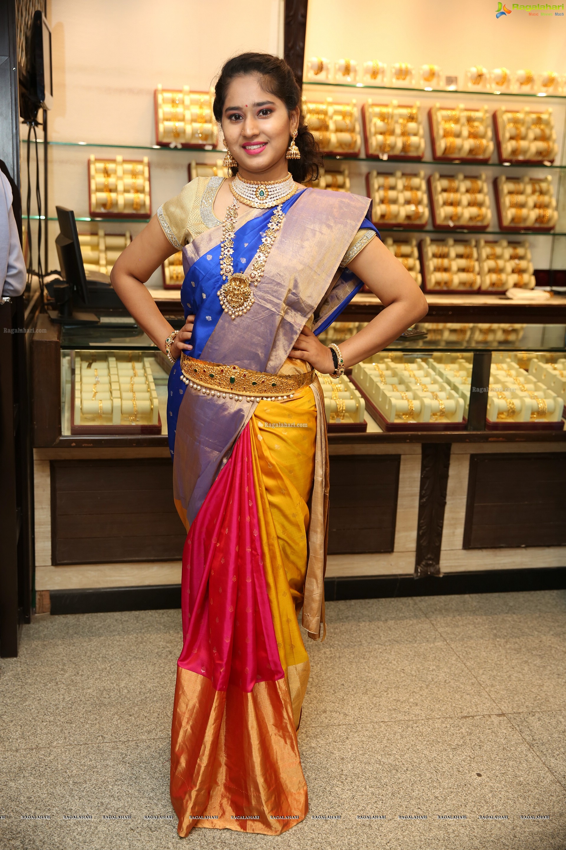 Indrani Chakicherla @ Manepally Jewellers Dhantera's Festive Collection Launch - HD Gallery