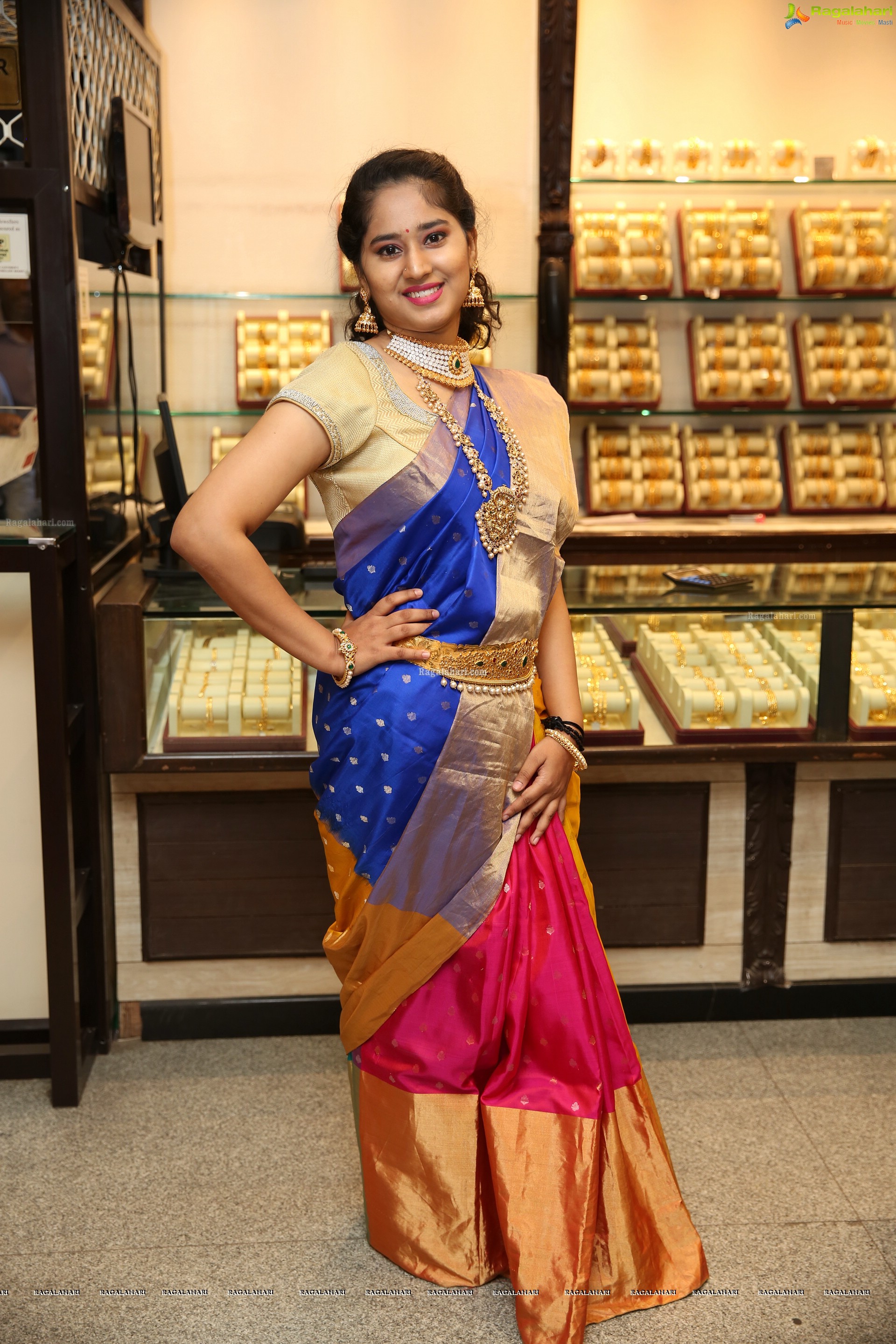 Indrani Chakicherla @ Manepally Jewellers Dhantera's Festive Collection Launch - HD Gallery