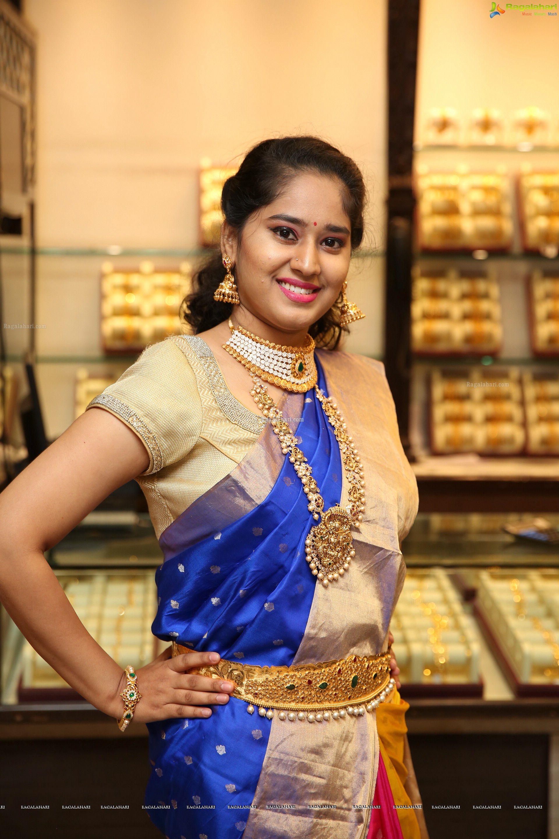 Indrani Chakicherla @ Manepally Jewellers Dhantera's Festive Collection Launch - HD Gallery