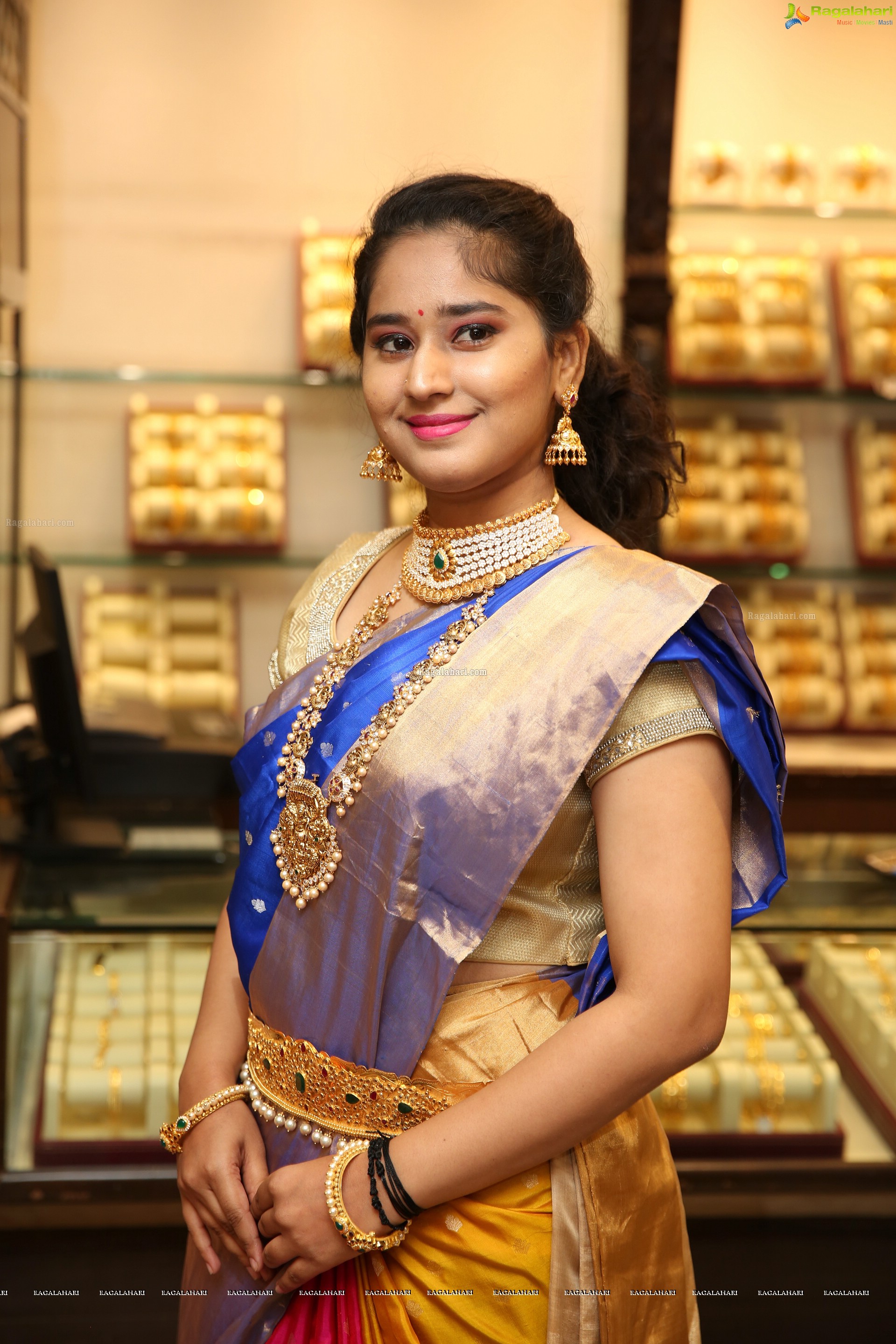 Indrani Chakicherla @ Manepally Jewellers Dhantera's Festive Collection Launch - HD Gallery