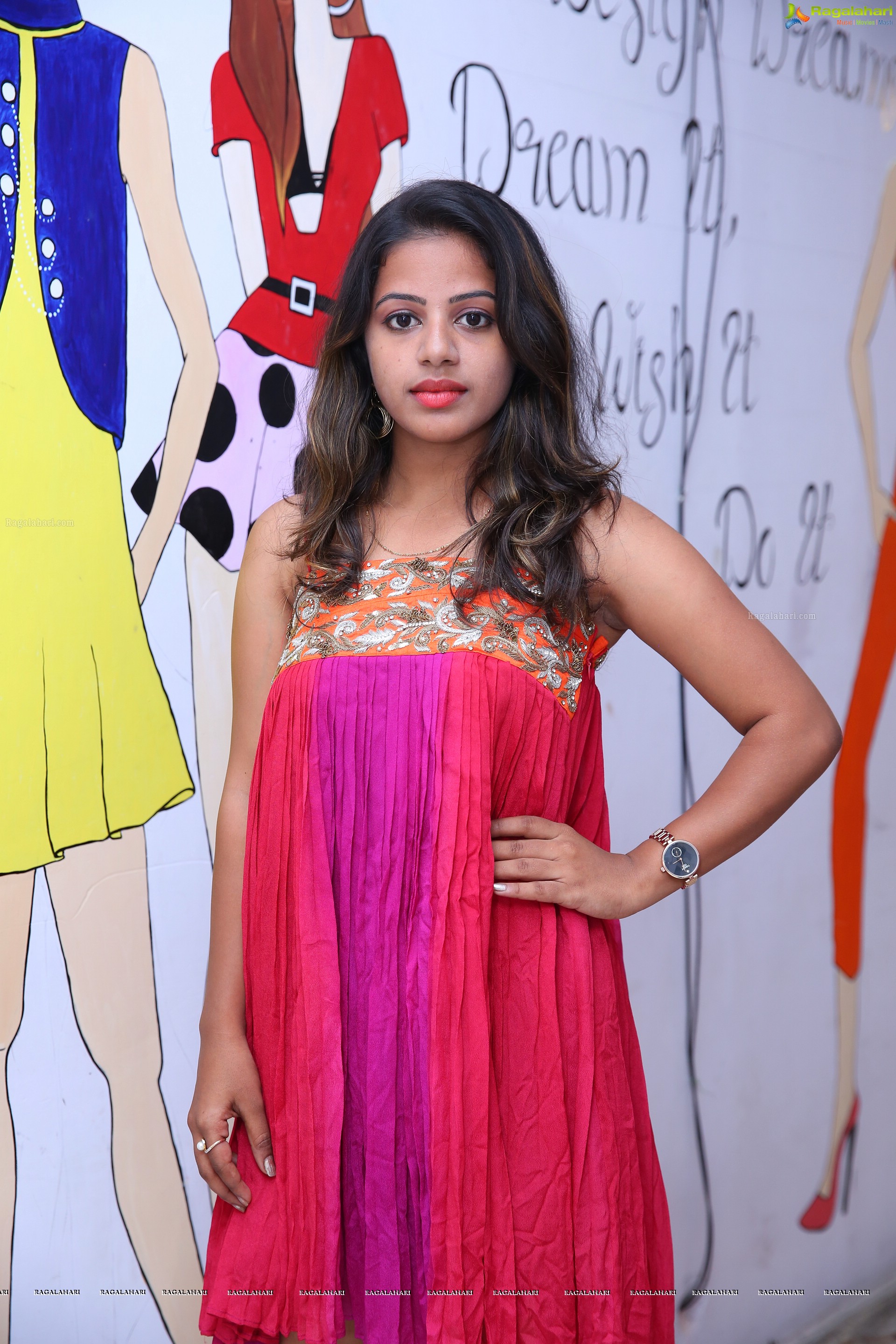 Mounika Kalapala @ Vasyaa Genesis Fashion Show Curtain Raiser   - HD Gallery