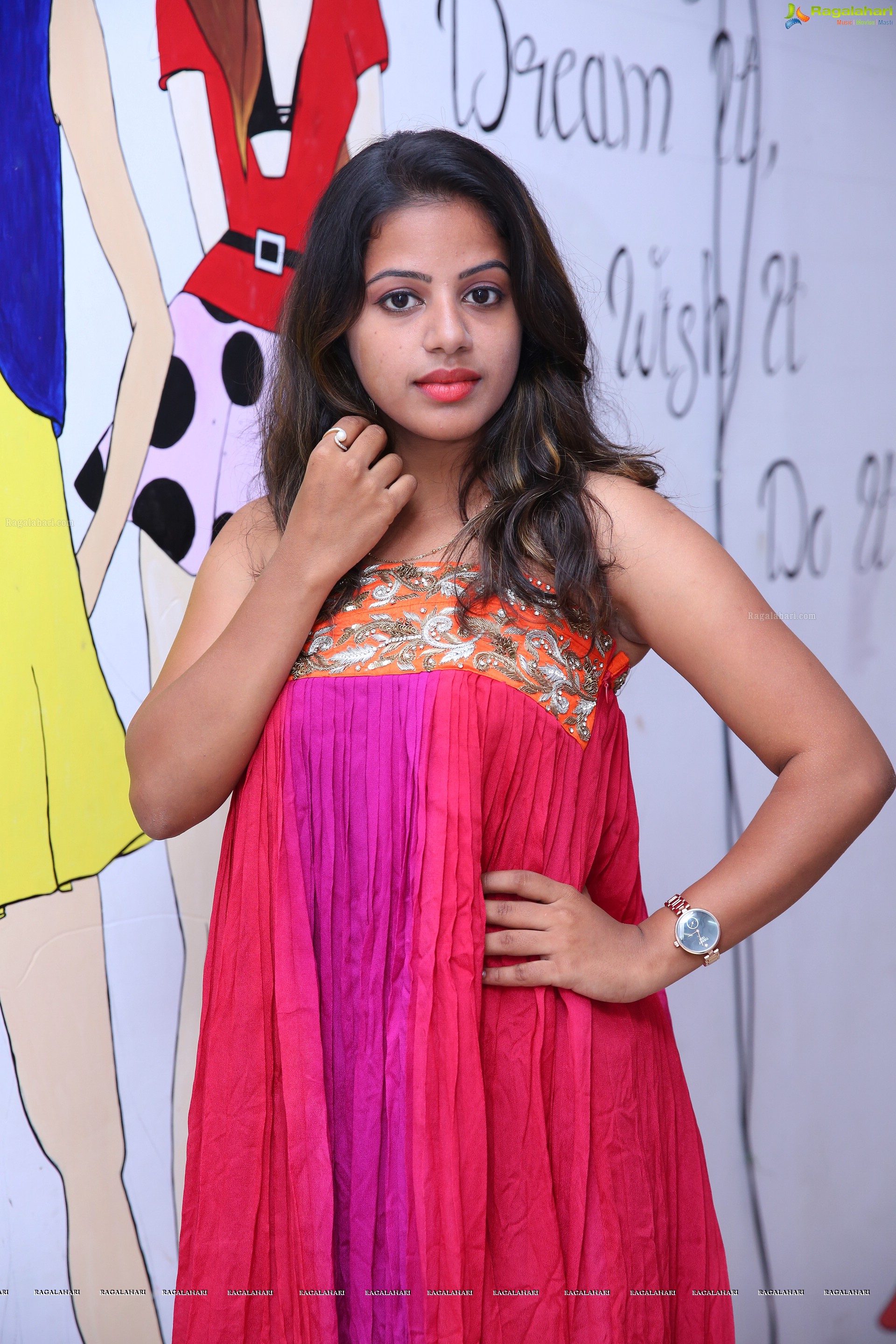 Mounika Kalapala @ Vasyaa Genesis Fashion Show Curtain Raiser   - HD Gallery