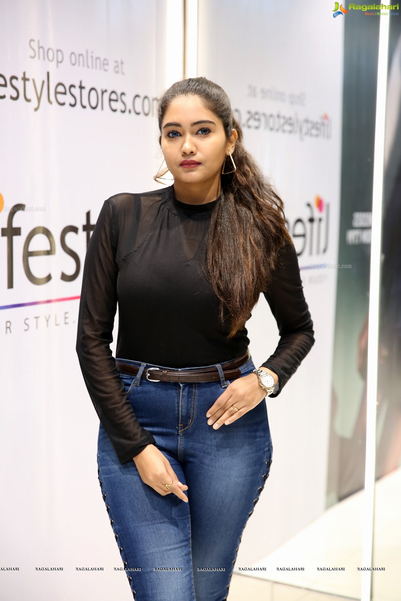 Amulya Chowdary (Hi-Resolution Posters) @ Lifestyle New Store Opening