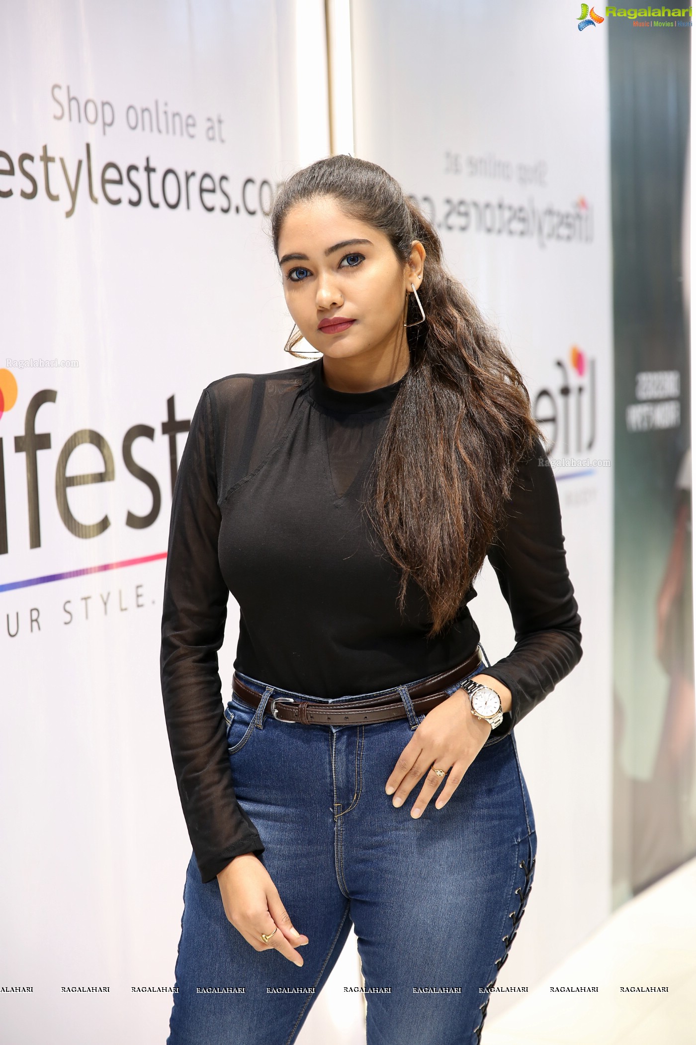 Amulya Chowdary (Hi-Resolution Posters) @ Lifestyle New Store Opening