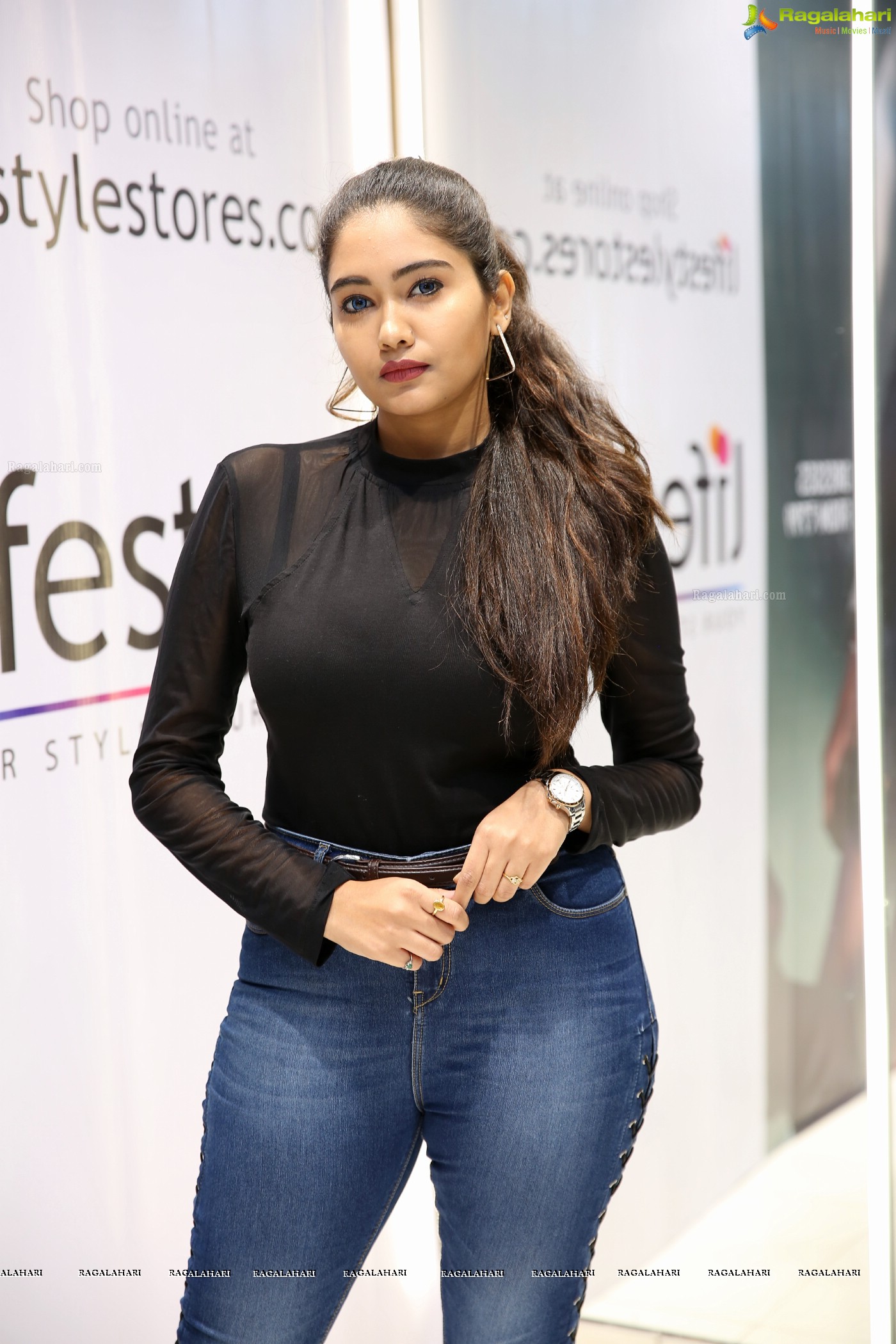 Amulya Chowdary (Hi-Resolution Posters) @ Lifestyle New Store Opening