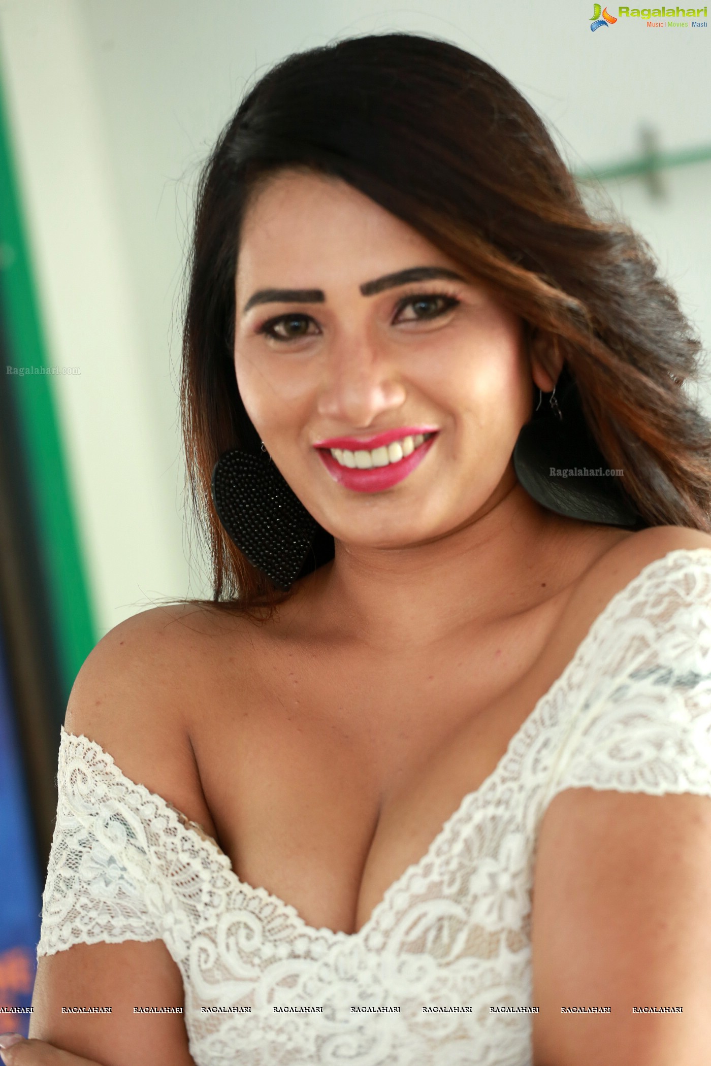 Sanjana Naidu (Hi-Resolution Posters) @ Amrutha Varshini Movie Launch