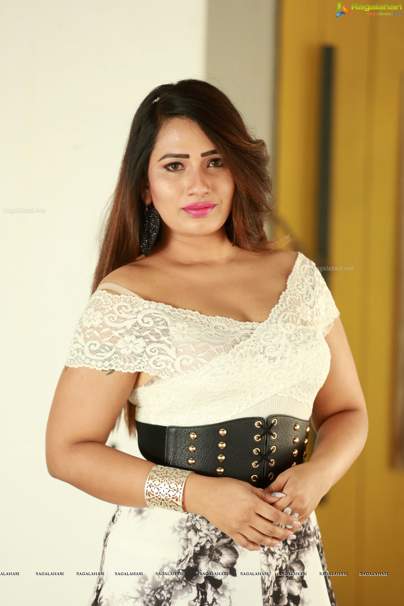 Sanjana Naidu (Hi-Resolution Posters) @ Amrutha Varshini Movie Launch