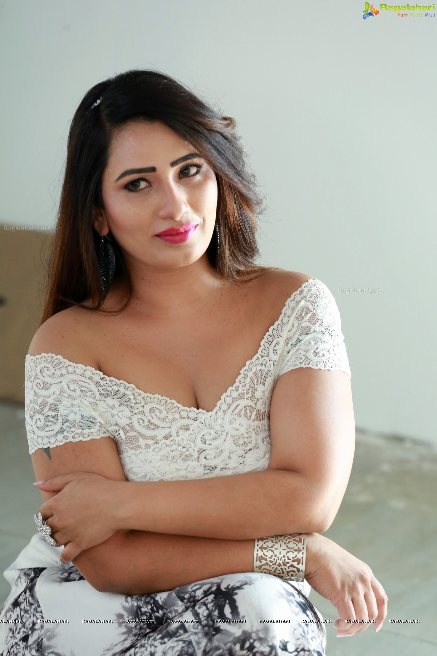 Sanjana Naidu (Hi-Resolution Posters) @ Amrutha Varshini Movie Launch