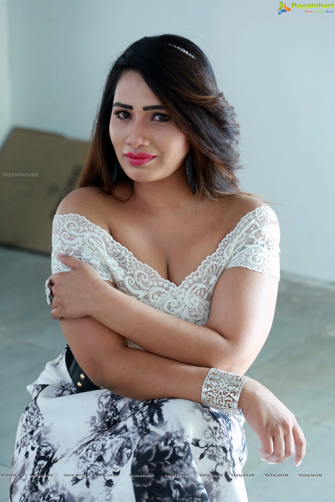 Sanjana Naidu (Hi-Resolution Posters) @ Amrutha Varshini Movie Launch