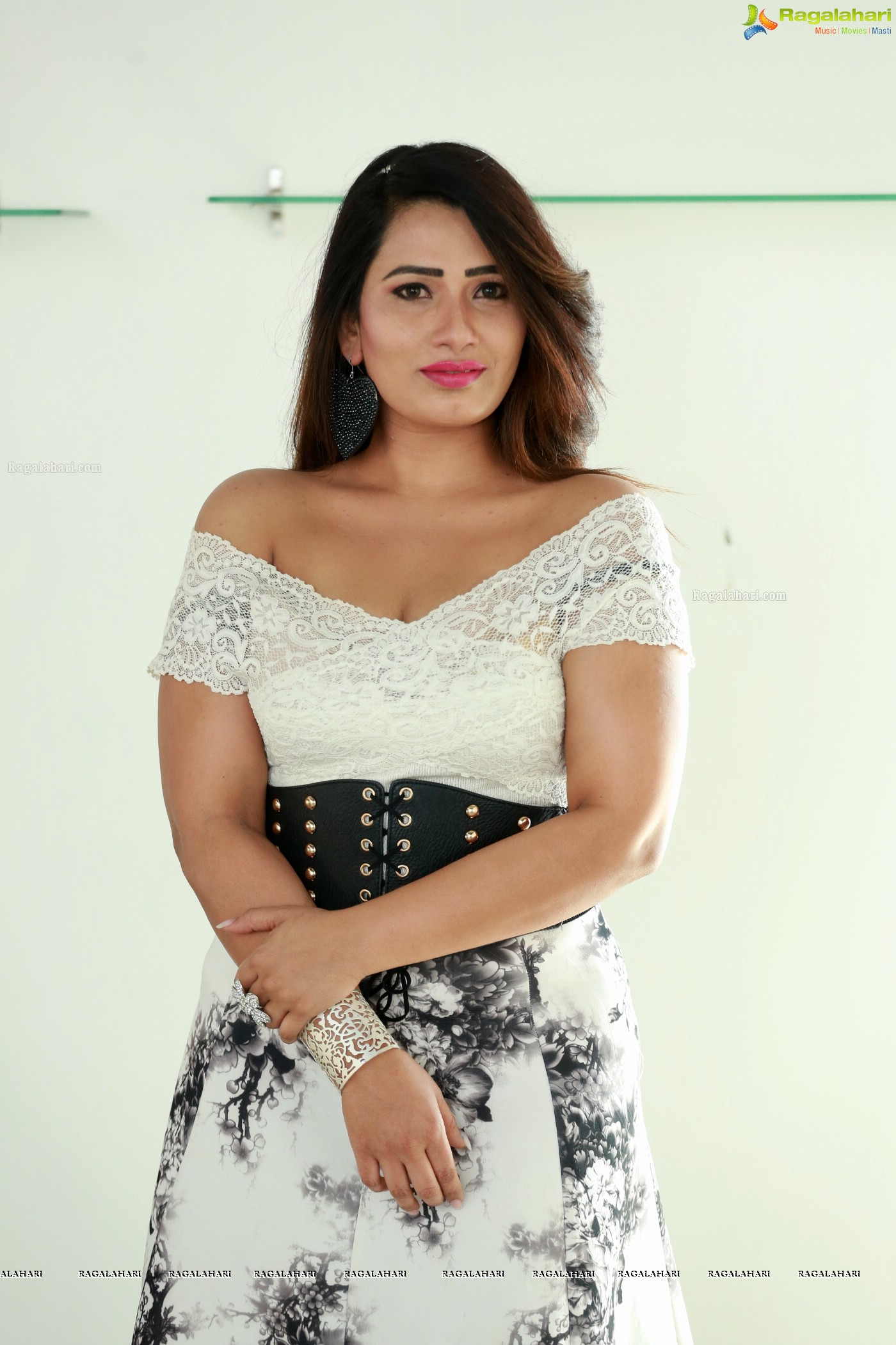 Sanjana Naidu (Hi-Resolution Posters) @ Amrutha Varshini Movie Launch