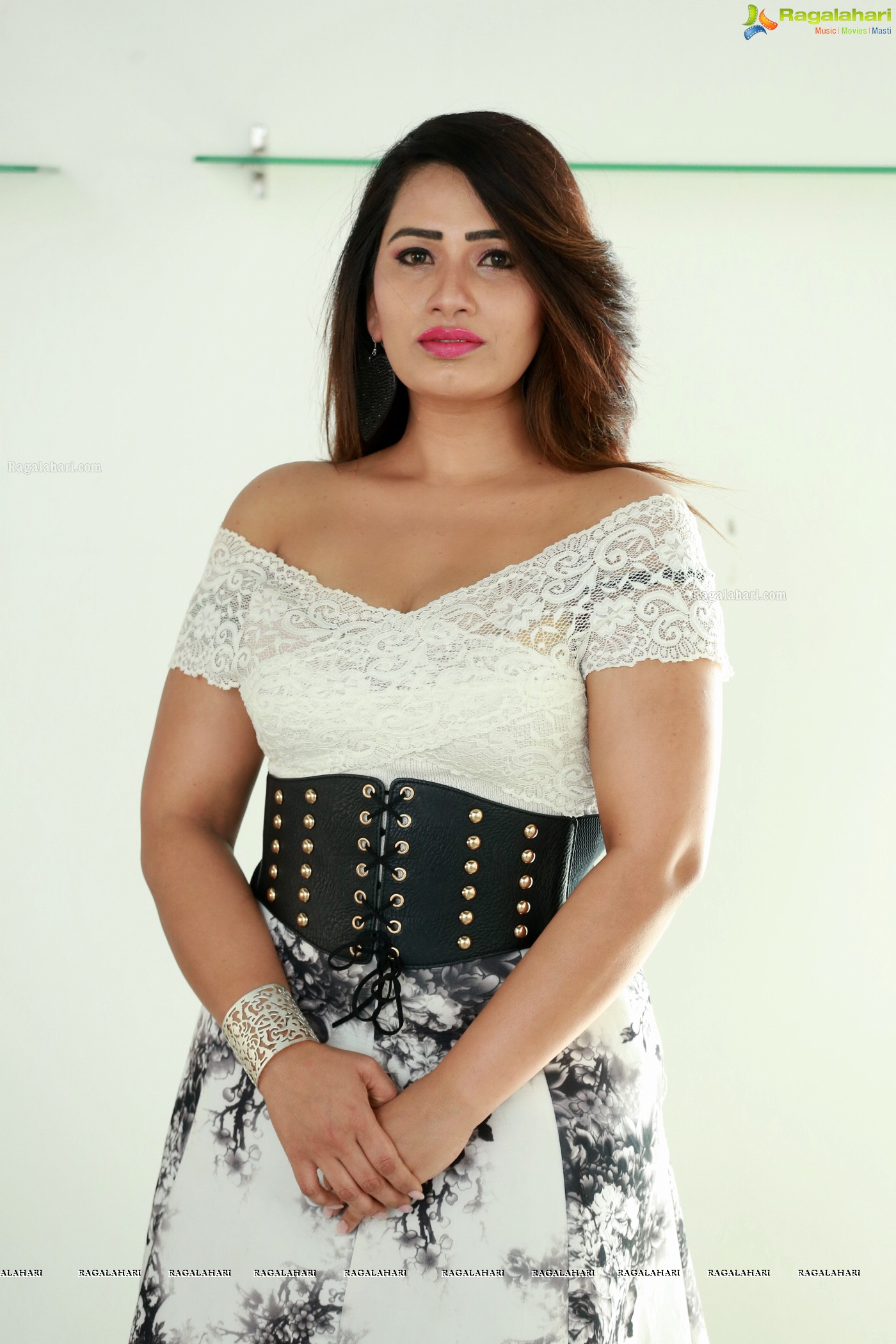 Sanjana Naidu (Hi-Resolution Posters) @ Amrutha Varshini Movie Launch