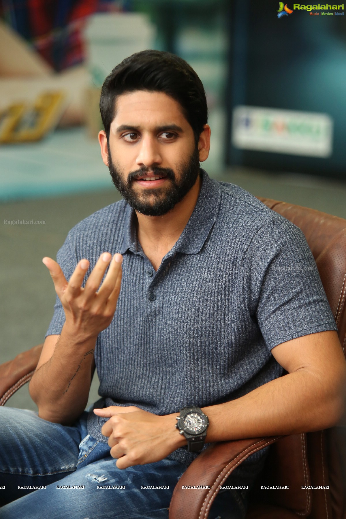 Naga Chaitanya @ Savyasachi Interview