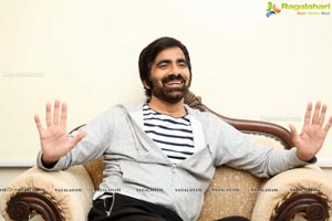 Ravi Teja at Amar Akbar Anthony Interview