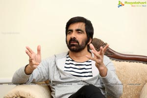 Ravi Teja at Amar Akbar Anthony Interview