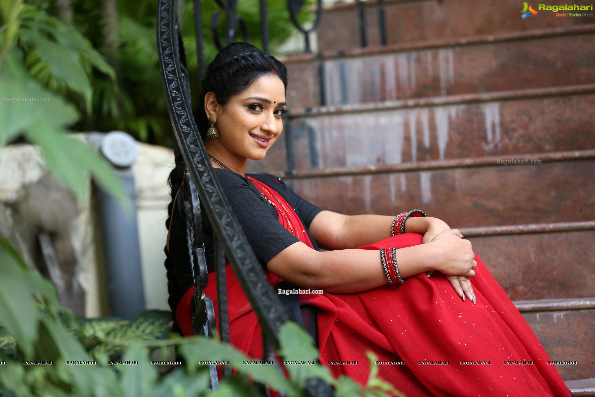 Ashika Gopal Padukone @ Kathalo Rajakumari TV Serial Sets - HD Gallery