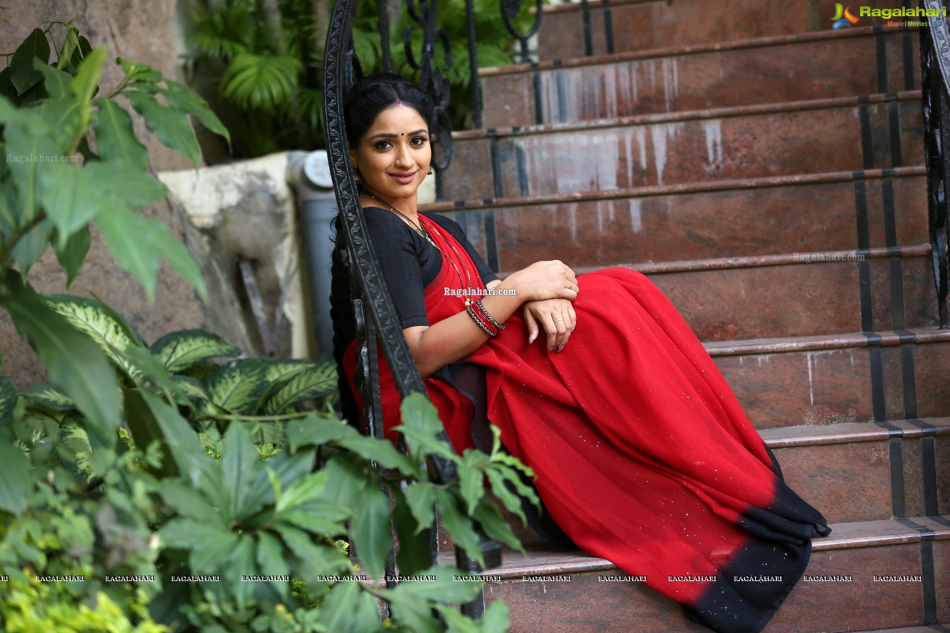 Ashika Gopal Padukone @ Kathalo Rajakumari TV Serial Sets - HD Gallery