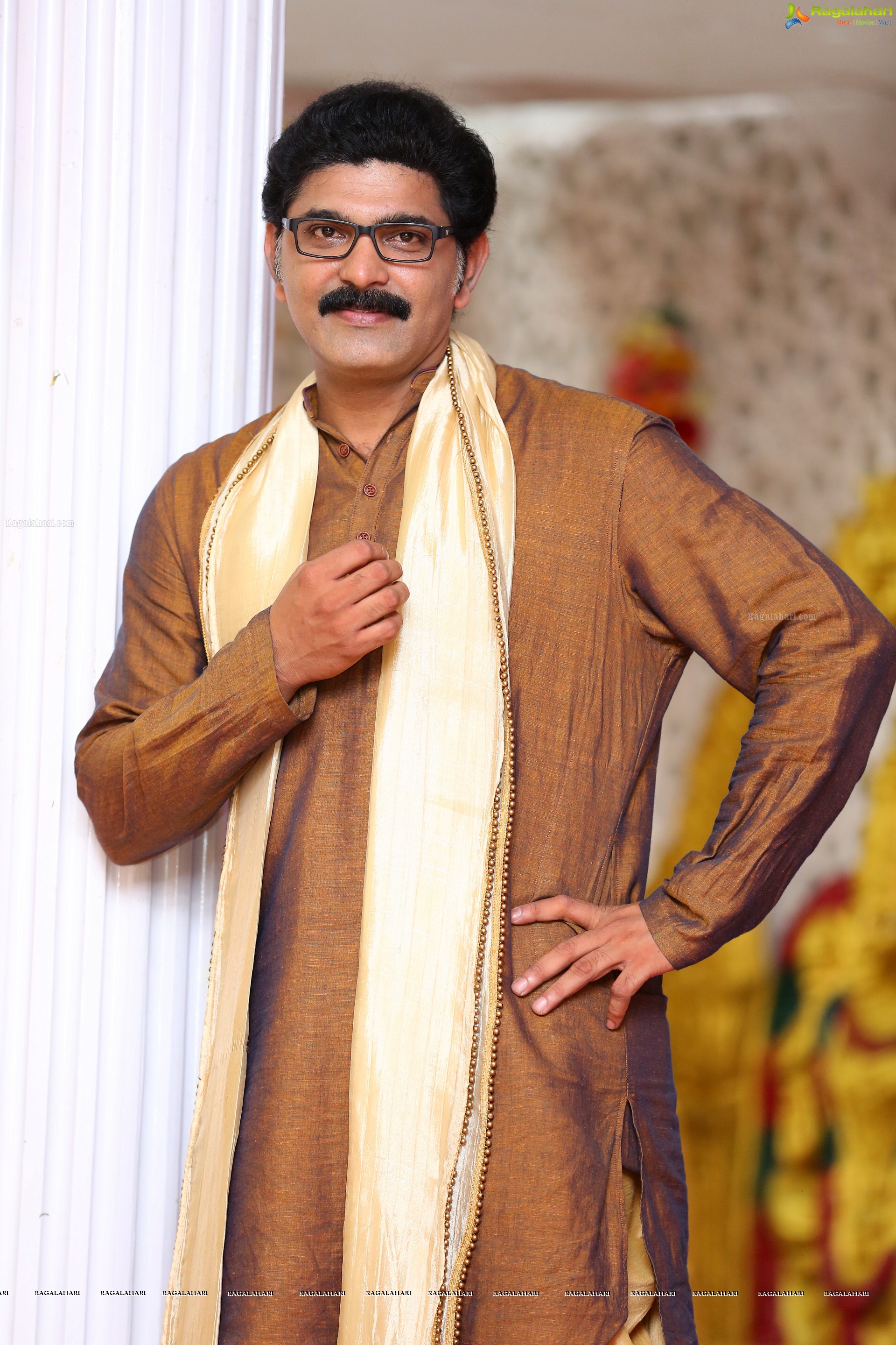 Anil Allam at Roja TV Serial Sets HD Gallery, Images