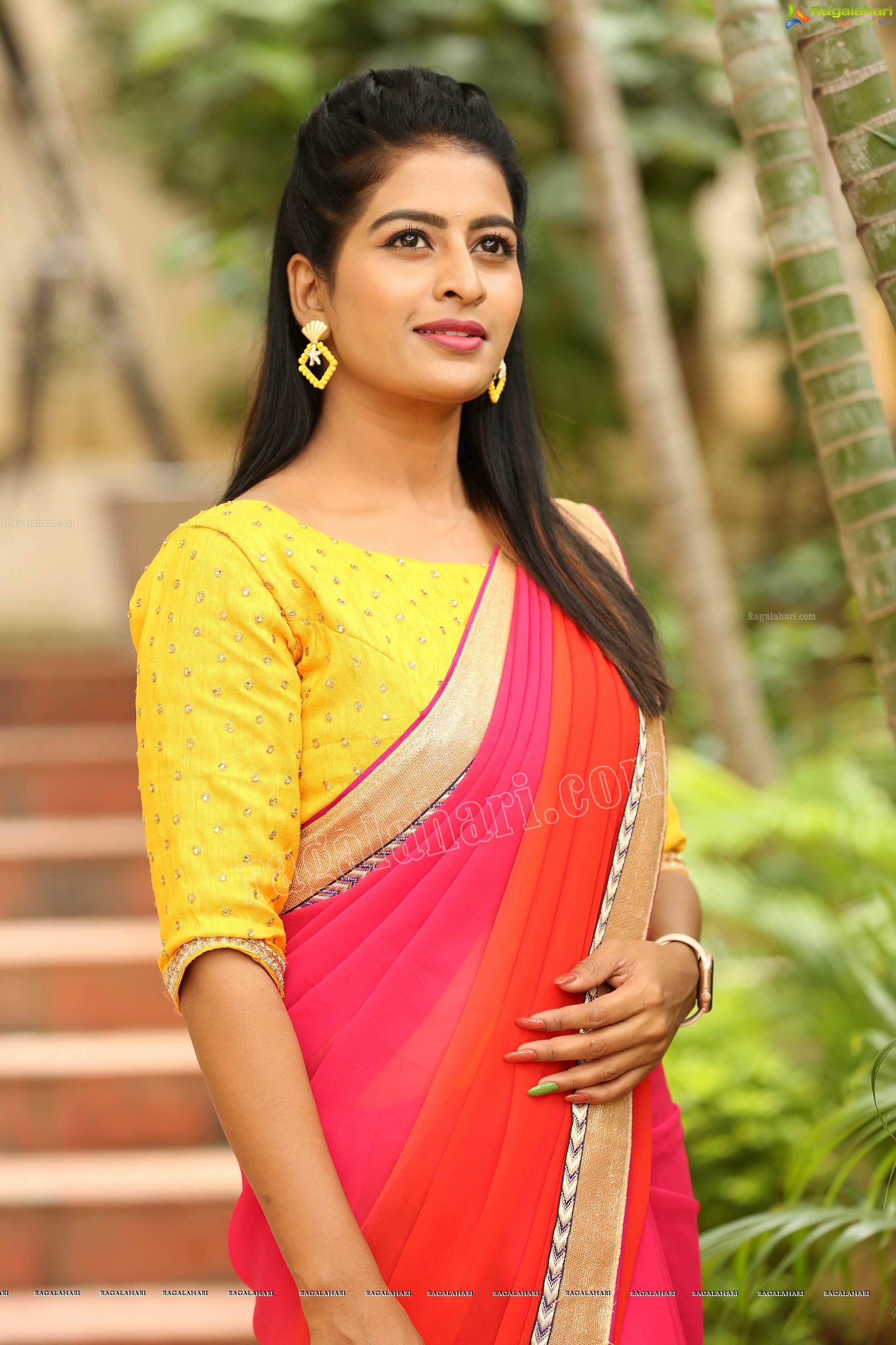 Anshu Reddy @ Kathalo Rajakumari TV Serial Sets - HD Gallery