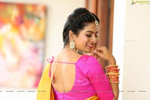 Anshu Reddy in Kathalo Rajakumari TV Serial