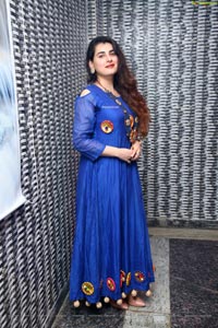 Archana Shastry Poses at Bahar Biryani Cafe