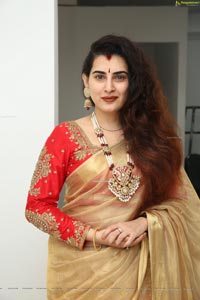 Archana Shastry at Sri Krishna Silks Exclusive Weaves