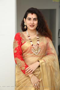 Archana Shastry at Sri Krishna Silks Exclusive Weaves