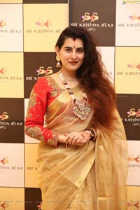 Archana Shastry at Sri Krishna Silks Exclusive Weaves