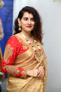 Archana Shastry at Sri Krishna Silks Exclusive Weaves