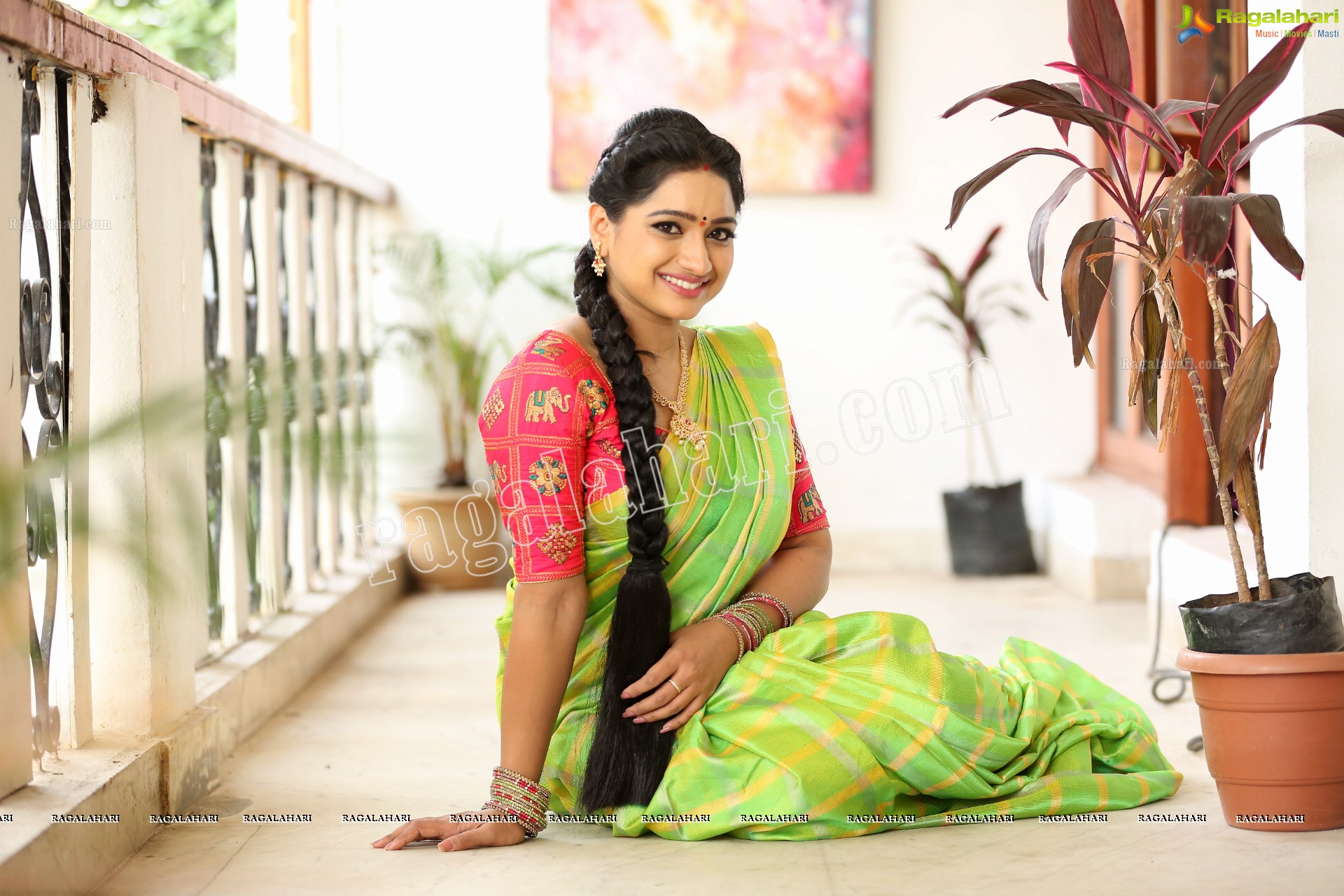 Ashika Gopal Padukone at Kathalo Rajakumari TV Serial Sets - HD Gallery